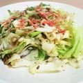 はなぐろわんちゃん's cooksnap of when they made ｷｬﾍﾞﾂ消費に♡ｱﾝﾁｮﾋﾞ炒め.
