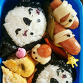 かんきのママ's cooksnap of when they made 幼稚園 お弁当 ハロウィン♡おばけちゃん.