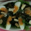 ma___111's cooksnap of when they made レタスと海苔だけで美味しいサラダ♪.