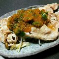 tAtho41∞'s cooksnap of when they made 時短・レンジで簡単蒸し豚もやし♩.