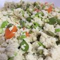 らとりー's cooksnap of when they made ヘルシー簡単炒り豆腐風。.