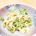 えっぐ♪'s cooksnap of when they made レタスとカニと卵のサラダ.
