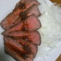 まりはるね's cooksnap of when they made 簡単フライパンでローストビーフ.