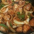ももちびママ's cooksnap of when they made 子供に人気✩豚こま団子のケチャップ煮.