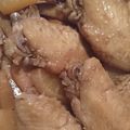 ＧＴＲ's cooksnap of when they made 手羽先とごぼうの甘辛煮.