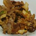 ヨシヨッシー's cooksnap of when they made キノコと豚肉のバター炒め丼.