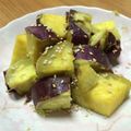 ☆おたまはん☆'s cooksnap of when they made 焼き芋ｄｅ大学芋.