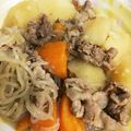マリーS's cooksnap of when they made 肉じゃが。水なし、だしなし、加圧３０秒！.
