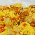 ハルナgo's cooksnap of when they made レシピ改良！エビとトマトの卵炒め.
