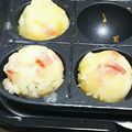aritya's cooksnap of when they made たこ焼き器でカリカリポテトチーズ.