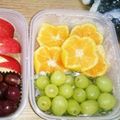 ﾍﾞﾋﾞよしﾏﾏ's cooksnap of when they made 簡単かわいい花みかん飾り切りカットお弁当.