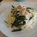 八重樫's cooksnap of when they made 豚肉でそうめんチャンプルー.
