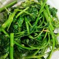 北斗7's cooksnap of when they made 俺の空芯菜炒め.