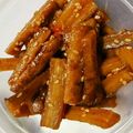 えいしん◎'s cooksnap of when they made ごぼうとコンニャクのピリ辛炒め煮.