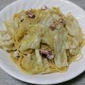 クックVL4391☆'s cooksnap of when they made 美味い！ヒイカとキャベツのペペロンチーノ.