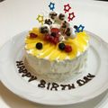 えいる4's cooksnap of when they made 簡単しっとりスポンジ.