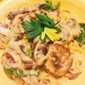 Peony456's cooksnap of when they made 絶品！和風味噌クリームソースの蕎麦パスタ.