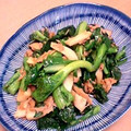 かもち's cooksnap of when they made 小松菜とツナの炒め物.