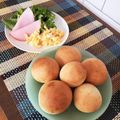 ちい0206's cooksnap of when they made 手こねパンのコツ☆これで生地は失敗無し！.
