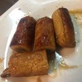 さらさきさら's cooksnap of when they made ごぼう天のにんにく(しょうが)絡め焼き.