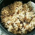 ＊MZH＊'s cooksnap of when they made 余りひじきで簡単炊き込みご飯.