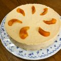 ハナ吉*'s cooksnap of when they made 秋の味★柿のヨーグルトレアケーキ.
