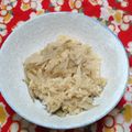 梅千里's cooksnap of when they made お祖母ちゃんの背中越し◎牛蒡めし。.