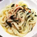 うさどんどん's cooksnap of when they made 簡単☆ふりかけで明太釜玉うどん.
