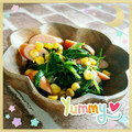 海理ママ's cooksnap of when they made お弁当に便利♪ほうれん草とハムとコーン.