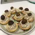 クックZBGESE☆'s cooksnap of when they made 簡単♪甘栗で！小さなモンブランタルト☆.