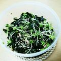 玄米ご飯大好き's cooksnap of when they made さっぱり味☆ツナ＆わかめ＆貝割れのサラダ.