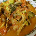 低カロ探検隊's cooksnap of when they made 鶏肉ときのこのトマトクリーム煮.