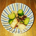 キッッックリン's cooksnap of when they made たこときゅうりの麺つゆ漬け♫.