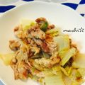 マーシ☆'s cooksnap of when they made もう一品！豚肉と白菜の重ね蒸し.
