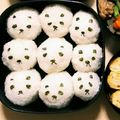 あさここなっつ's cooksnap of when they made 簡単☆パンダおにぎり.