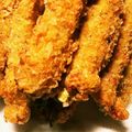 むしこん's cooksnap of when they made うまっ！アスパラの豚肉巻き巻きカツ！.