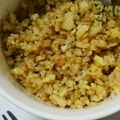 赤服の黄色いくま's cooksnap of when they made 卵とご飯とアレだけで作る絶品チャーハン.