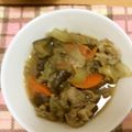 メイジももんじゃ's cooksnap of when they made なすと豚肉とにんじんの煮物.