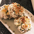 mihonakari's cooksnap of when they made 材料3つで超簡単！はんぺん梅しそお焼き.