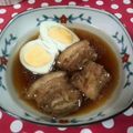 クックQXNV18☆'s cooksnap of when they made お正月おせちに☆簡単圧力鍋で豚肉の角煮.
