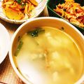 kurukurumin's cooksnap of when they made ✿崩し豆腐入り♡豚ごぼうスープ✿.