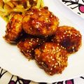 はるじょんママ's cooksnap of when they made ふわふわ肉だんご✿旨旨ソースで♬.