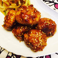 はるじょんママ's cooksnap of when they made ふわふわ肉だんご✿旨旨ソースで♬.