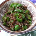 ななまま's cooksnap of when they made ピーマンのポン酢炒め.