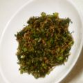 yutaly's cooksnap of when they made 大根やかぶの葉de＊ごはんの友＊.