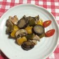 riramuhffy's cooksnap of when they made 鶏肉と夏野菜のソテー マヨゴマ醤油味.