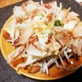 りょうびん's cooksnap of when they made シャキ旨！トロリ卵のお好み焼きトースト.