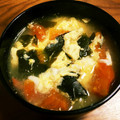モケ缶's cooksnap of when they made 簡単♬ヘルシー卵とトマトの美肌スープ.