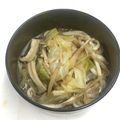 キャップとラム's cooksnap of when they made 簡単！キャベツときのこのバター醤油うどん.