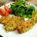 PLU☆'s cooksnap of when they made 秋刀魚の大葉パン粉ソテー.